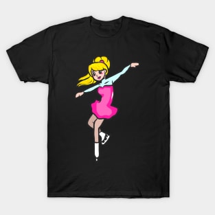 Figure skating ice skating ice skating ice sport T-Shirt